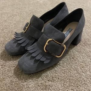 Prada Block heel loafers